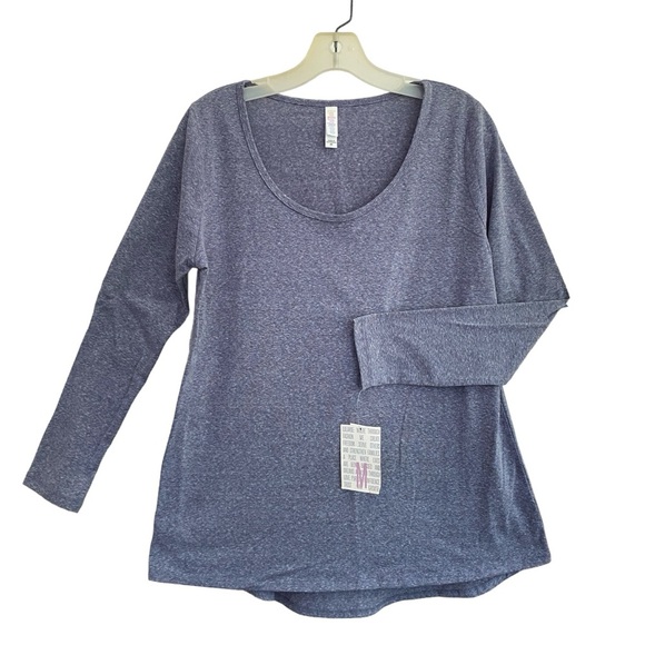 LuLaRoe LYNNAE NWT Heather Lavender Hi-Low Hem Size MEDIUM - Picture 1 of 5